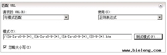 网站 url 伪静态规则