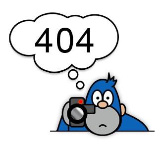 404 not found